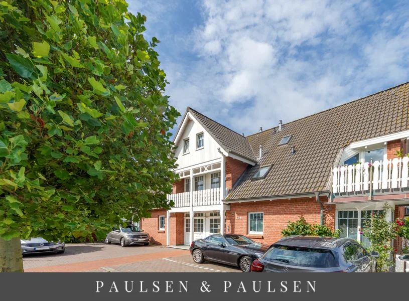  - Wohnung kaufen in Sylt - Schön aufgeteilte 3,5-Zimmer-Ferienwohnung mit Terrasse und Garten in Westerland