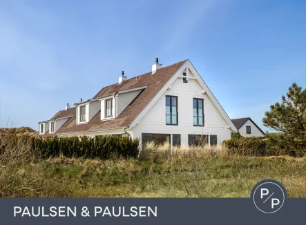  - Haus kaufen in Sylt - Neubau: Luxuriöses Hausteil (Ferienwohnung) zwischen Watt und Weststrand in Rantum