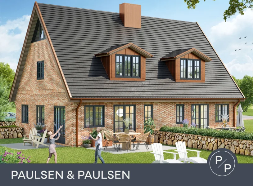  - Haus kaufen in Sylt - Exklusiver Neubau mit einer Ferien- und einer Dauerwohnung auf schönem Grundstück in Westerland (FW)