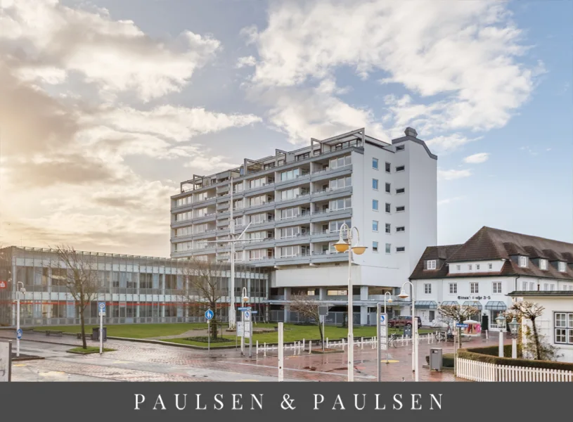  - Wohnung kaufen in Sylt - Traumwohnung - Fantastischer Blick über Rathausplatz und Meer