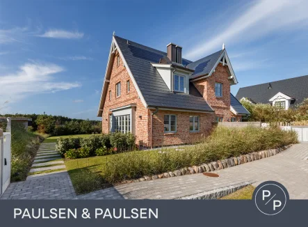  - Haus kaufen in Sylt - Neubau: Doppelhaushälfte mit luxuriöser Ausstattung in Rantum am Watt (Ferienwohnen)