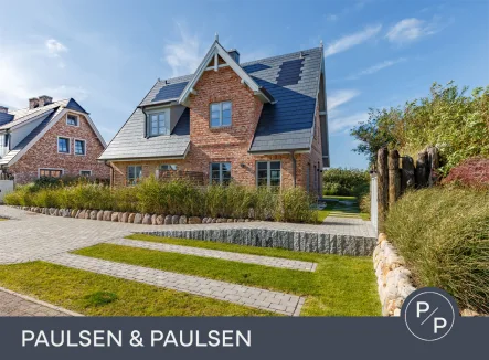  - Haus kaufen in Sylt - Neubau: Doppelhaushälfte mit luxuriöser Ausstattung in Rantum am Watt (Dauerwohnen)