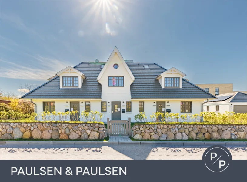  - Haus kaufen in Sylt - Exklusives Mittelhausteil mit schönem Garten und Stellplatz in Alt-Westerland (Ferienwohnen)