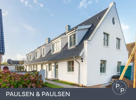  - Haus kaufen in Sylt - Neubau eines exklusiven Endhausteils (Dauerwohnen) in Tinnum