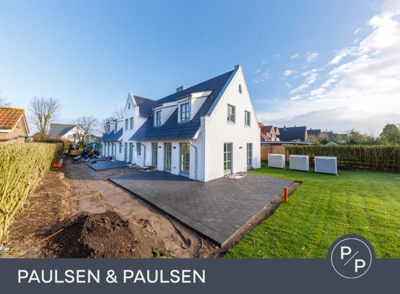  - Haus kaufen in Sylt - Neubau eines exklusiven Mittelhausteil (Ferienwohnen) in Tinnum