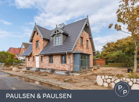  - Haus kaufen in Sylt - Exklusiver Neubau einer Haushälfte in Westerland (Ferienwohnen)