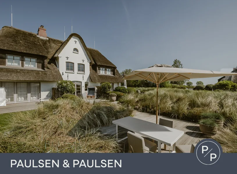  - Haus kaufen in Sylt - SYLT-OASE zum Wohlfühlen - Luxuriös designtes Hausteil in gefragter Lage von Keitum / Klenterdeel