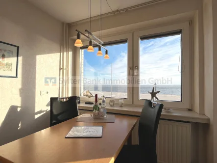 Wohnzimmer - Wohnung kaufen in Hörnum - Schöne 1-Zimmerwohnung mit traumhaftem Nordseeblick in Hörnum