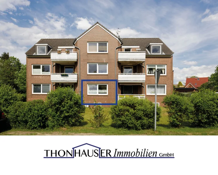 ETW-22946-Großensee-Thonhauser-Immobilien-GmbH-Titel - Wohnung kaufen in Großensee - Vermietete Ein-Zimmer-Wohnung (Nr. 2 / Hochparterre) mit Stellplatz in 22946 Großensee