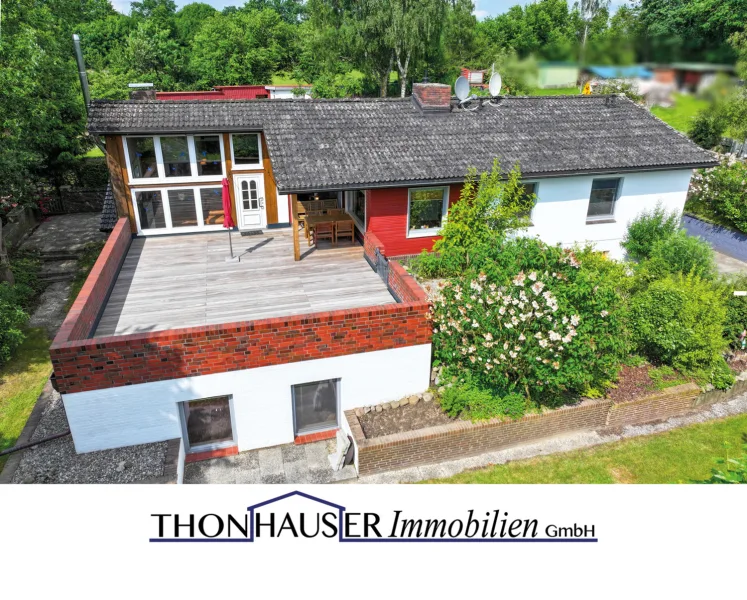 EFH-22959-Linau-Thonhauser-Immobilien-GmbH-Titel1 - Haus kaufen in Linau - Charmantes Einfamilienhaus mit großer Dachterrasse und Garten in 22959 Linau