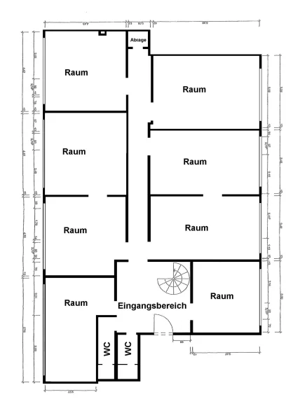 Grundriss Erdgeschoss