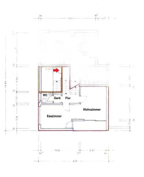 Grundriss 1. Obergeschoss