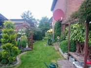 Garten im Sommer