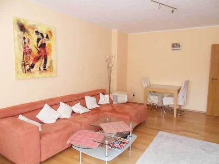 Wohnzimmer - Beispiel - Wohnung mieten in Braunschweig - Braunschweig - ab sofort - möblierte Wohnung im Magniviertel mit Balkon