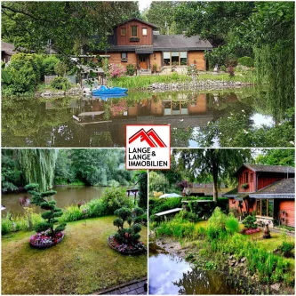 Wohnen am Spreewaldsee - Haus kaufen in Uetze - Uetze - idyllisches Landhaus am Spreewaldsee mit direktem Wasserzugang