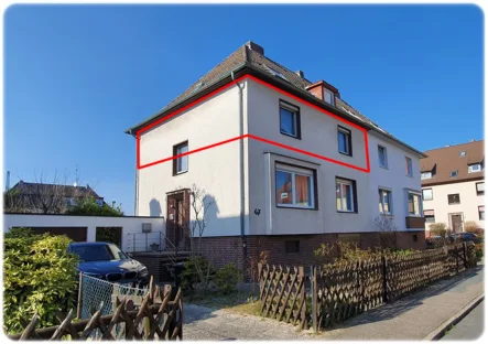 Willkommen - Wohnung kaufen in Hannover - Hannover - Burg - Wohnung im 2-Familienhaus im Harzer Viertel mit Garten und Garage