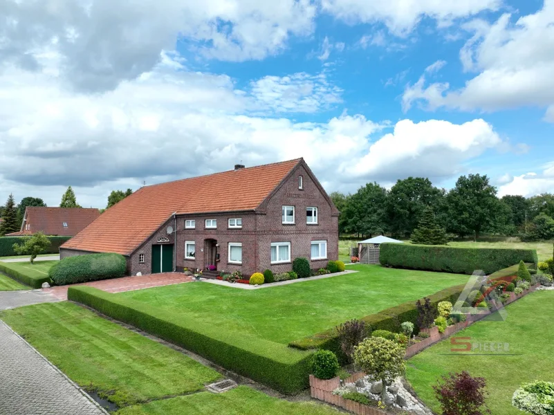 Ostfriesischer Gulfhoff-1a gepflegt - Haus kaufen in Wiesmoor Zwischenbergen - Ostfriesisches Bauernhaus in ruhiger Wohnlage!