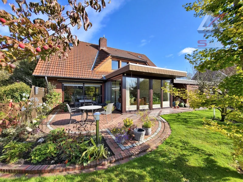 gemütlicher Garten - Haus kaufen in Uplengen / Remels - Qualität die überzeugt - Schönes Wohnen in Remels