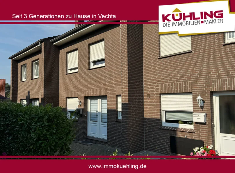  - Haus kaufen in Lohne - Modernisiertes gepflegtes Reihenmittelhaus