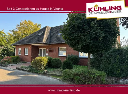  - Haus kaufen in Essen (Oldenburg) - Raumwunder! Bungalow mit Einliegerwohnung  sowie Ausbaureserve im Dachgeschoss