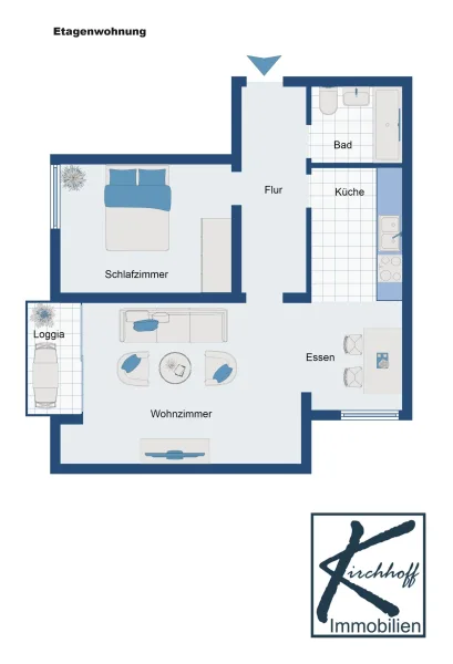 Grundriss Wohnung