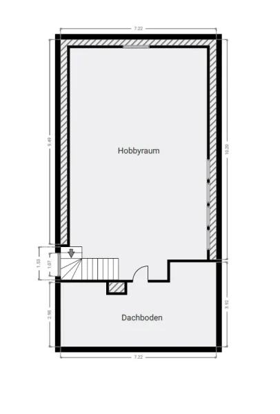 Grundriss Dachgeschoss