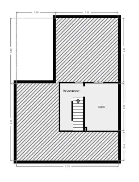 Grundriss Kellergeschoss