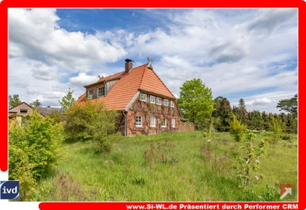 Nordansicht - Haus kaufen in Bleckede - Unsere kleine Farm!