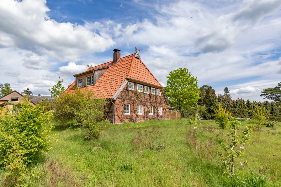 Nordansicht - Haus kaufen in Bleckede - Unsere kleine Farm!