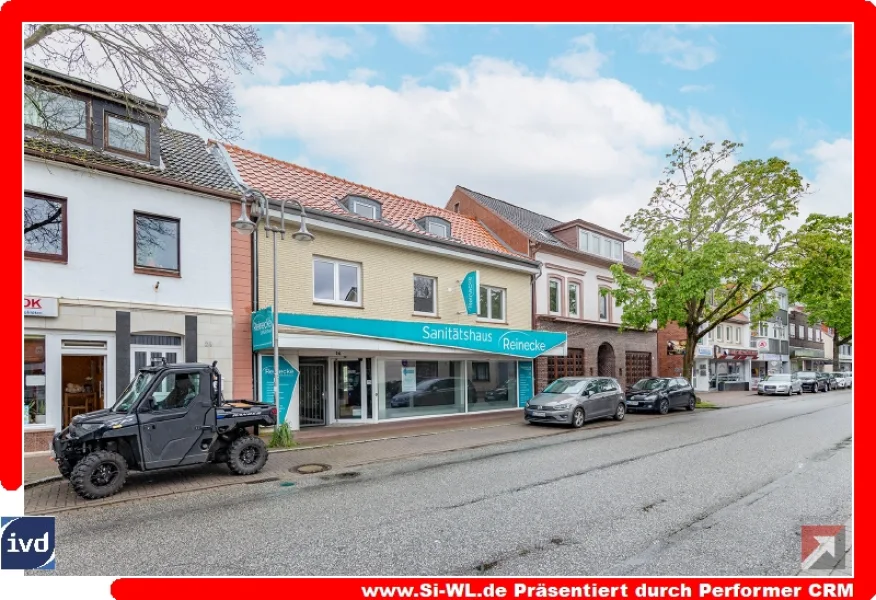 Straßen Ansicht - Haus kaufen in Winsen (Luhe) - Hier sind Sie richtig