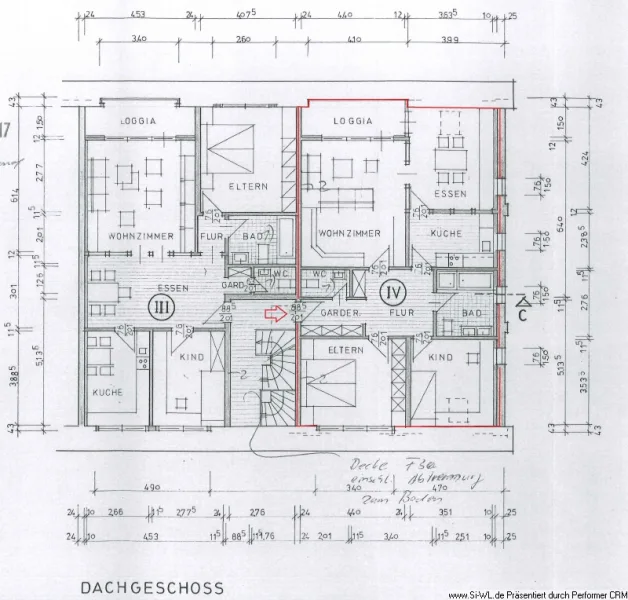 Grundriss Whg 4