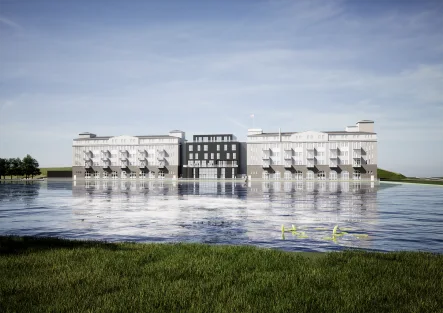 Ansicht Binnensee - Zinshaus/Renditeobjekt kaufen in Wilhelmshaven - Das Friesland - Hotelapartment mit attraktiver Rendite (Typ H)