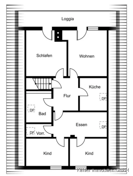 Grundriss Dachgeschoss