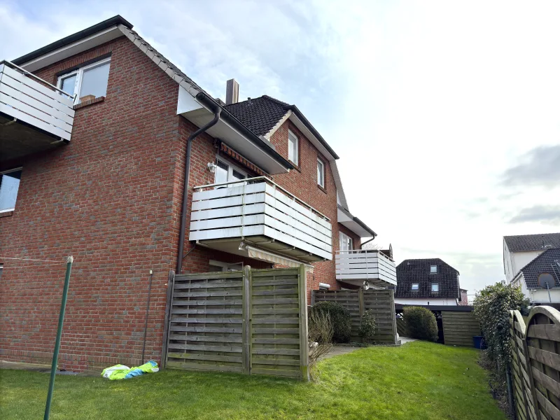 Hausansicht - Wohnung kaufen in Bad Bramstedt - Top sanierte Eigentumswohnung mit Balkon in zentraler Lage