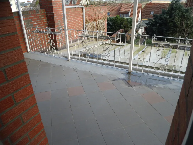 Balkon am SZ im OG