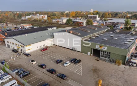 Online_1 - Halle/Lager/Produktion mieten in Bremen - Robuste Hallenfläche mit modernen Büro- und Ausstellungsflächen in zentraler Lage Bremens 