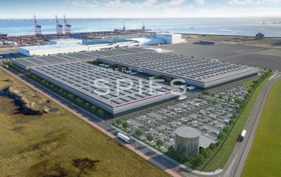 Online_1 - Halle/Lager/Produktion mieten in Wilhelmshaven - Neubau eines Logistikzentrum im Jade-Weser-Port