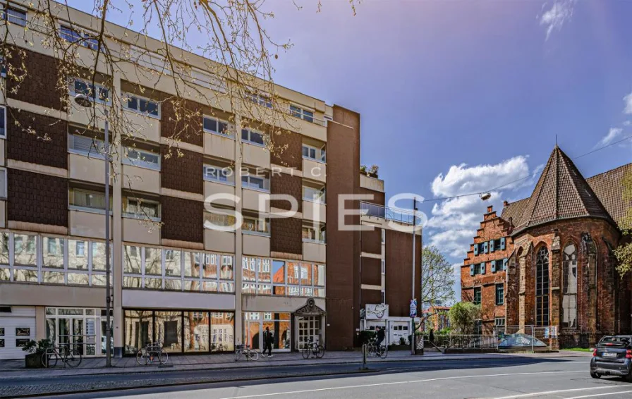 Titelbild  - Büro/Praxis mieten in Bremen - Zentral gelegene Bürofläche mit Weserblick