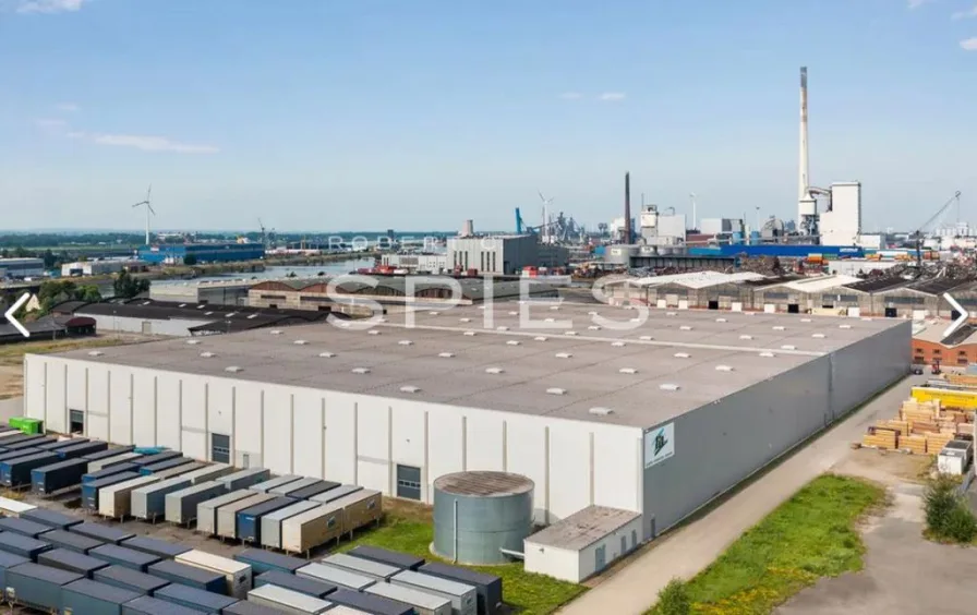 Online_1_Louis-Krages - Halle/Lager/Produktion mieten in Bremen - Moderne Logistikflächen im Bremer Industriehafen