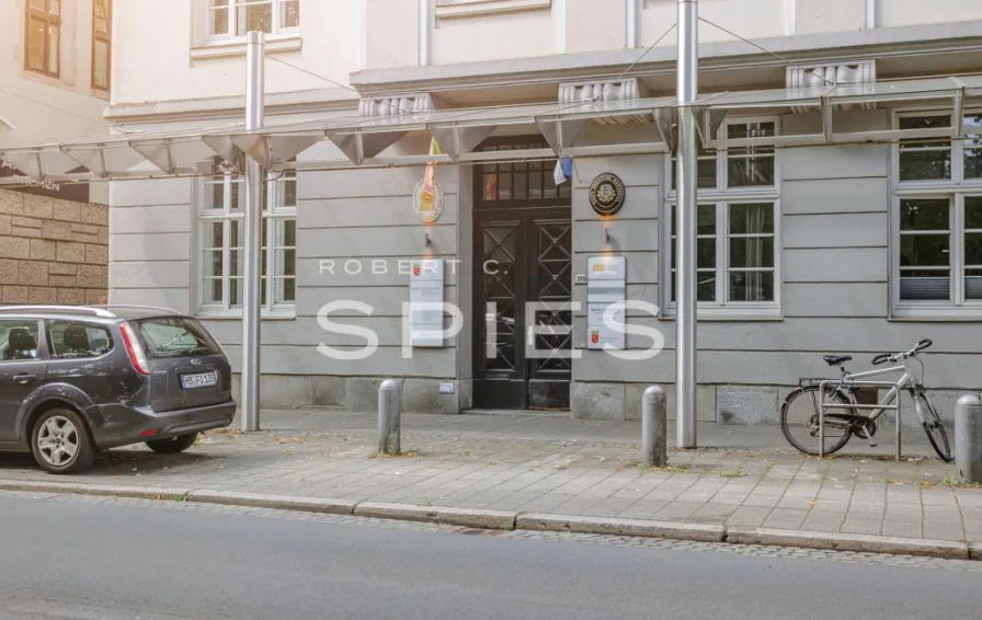 Titelbild mit Wasserziechen - Büro/Praxis mieten in Bremen - Kleinteilige Bürofläche mit Blick auf die Wallanlagen