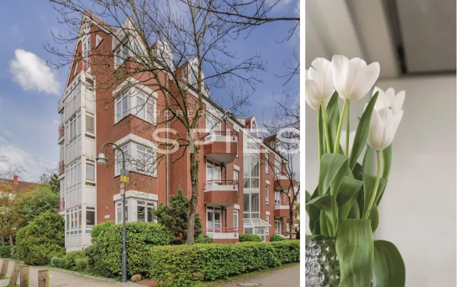 Titelbild - Wohnung kaufen in Bremen - Findorff - Helle 2-Zimmer Wohnung mit zwei Balkonen 