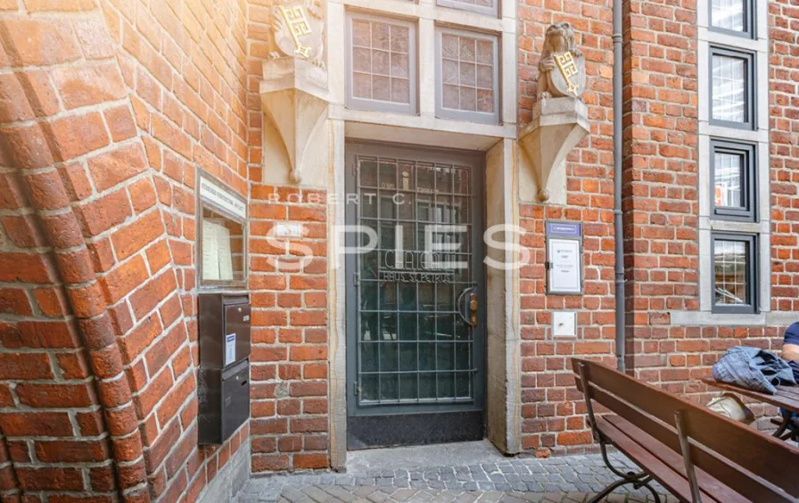 online - Büro/Praxis mieten in Bremen - Historische Büroflächen in der Böttcherstraße 