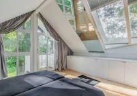 Schlafzimmer mit Balkon