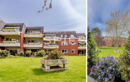 Außenansicht - Wohnung kaufen in Bremen - Charmante 3-Zimmer-Wohnung mit Sonnenbalkon und Tiefgaragenstellplatz