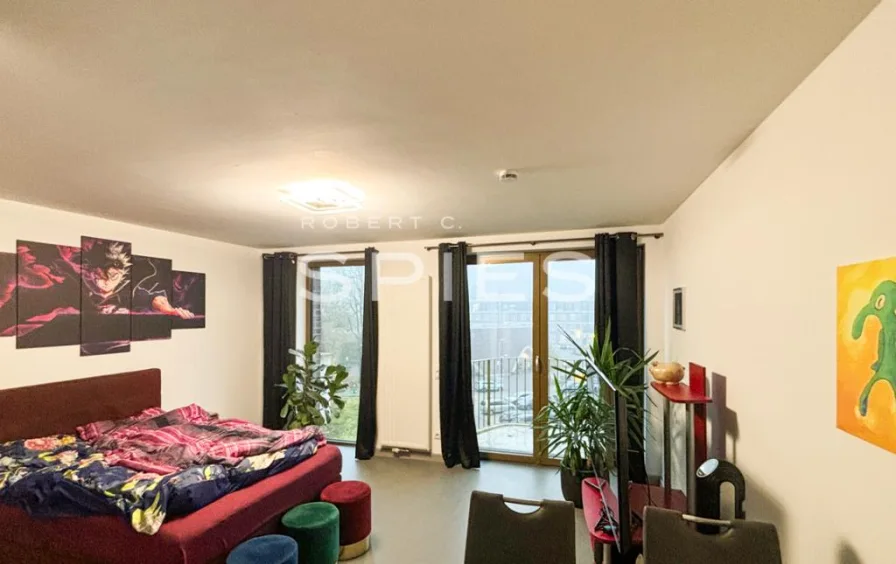 Wohnen - Wohnung mieten in Oldenburg - Moderne 1-Zimmer-Wohnung mit Balkon Nähe Klinikum