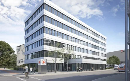 online - Büro/Praxis mieten in Bremen - Attraktive Bürofläche im Neubau Löwenhof am Tor zur Überseestadt