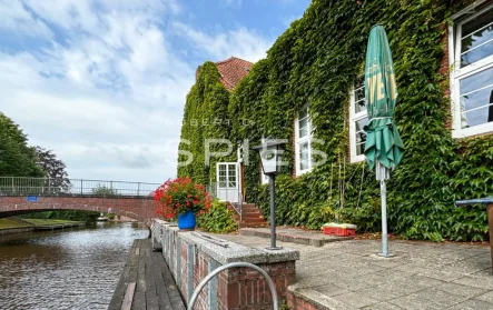 Online_1 - Gastgewerbe/Hotel kaufen in Hinte - Gaststätte mit Saal und Zimmervermietung in direkter Wasserlage am "Knockster Tief" Nähe Emden