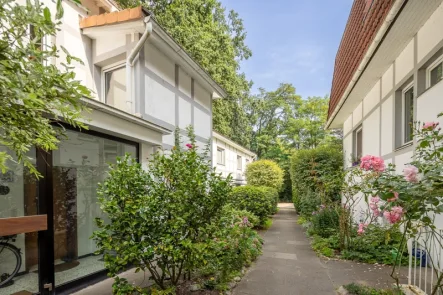 Außenansicht (29 - Wohnung kaufen in Bremen - 2 Zimmerwohnung mit Terrasse und Stellplatz im Erdgeschoss in Bremen-St. Magnus