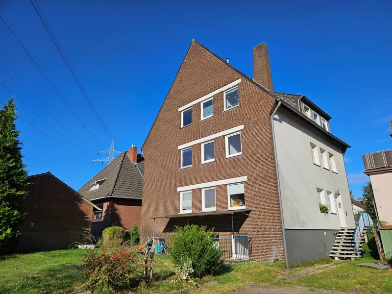 Seitenansicht - Haus kaufen in Bremen / Farge - Attraktives Anlageobjekt zum Bestpreis in Bremen-Farge