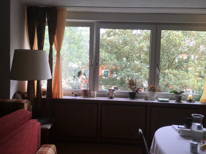 Fensterfront Wohnzimmer.jpg - Wohnung kaufen in Bremen - Kapitalanlage /Eigentumswohnung Neustadt